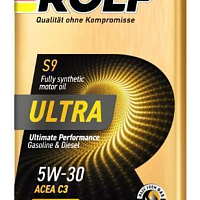 Масло моторное Rolf Ultra 5W-30 SN/CF ACEA C3 синтетическое (металл) 1л, изображение 1
