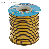 Sila Home  D100, 9x7,4 мм уплотнитель самокл,черный (50м), изображение 1