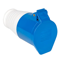 Розетка переносная 213 2Р+РЕ 16А 220В IP44 EKF PROxima, изображение 1