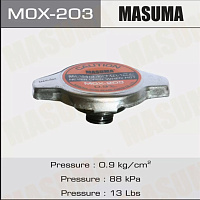 Masuma Крышка радиатора MOX203 (0.9 KG/CM2), изображение 2
