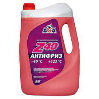 Антифриз AGA G12++ -40°С (красный) (5 кг.), изображение 1