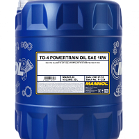 Масло гидротрансмиссионное Mannol TO-4 Powertrain Oil 10W (20 л.), изображение 2