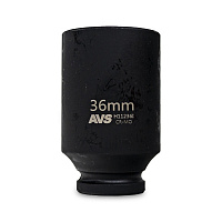 Головка ударная глубокая 36мм 1/2" 6гр. AVS H11236I, изображение 2