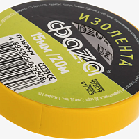 Изолента 19/10 Фаза жёлтая TP-19/10(10!) (Россия), изображение 1