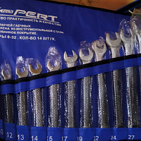 Набор ключей гаечных 14pcs хром 8-32 (чехол) X-PERT, изображение 2