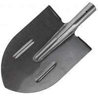 Лопата штыковая остроконечная рельсовая сталь без черенка, изображение 1