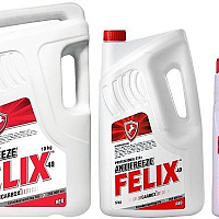 Антифриз FELIX Carbox G12+ -40°С готовый (красный) (10 кг.), изображение 2