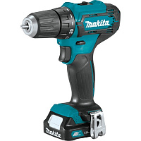 Дрель Makita аккум,12В,2х1,5Ач БЗ П-10мм,1700об/м,чем,подсв, изображение 1