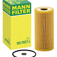 MANN Фильтр масляный HU7027Z (картридж), изображение 1