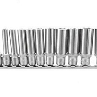 Набор головок 11пр. длинных L=50мм 1" (12гр.), изображение 1