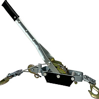Лебедка рычажная гаражная Magnus-Profi LRG-4002, 4т, канат 3 м, двойной храповый механизм, изображение 3