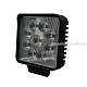 Рабочий свет ZOOML WL-334050L 12-60V 27W 6000K (рассеянный, 110x110x51)