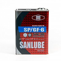 Масло моторное синтетическое SANLUBE 5W-30 (4 л.), изображение 1