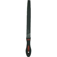 Напильник плоский зауженный L=250мм,с ручкой PVC, BAUM /1/12, изображение 2