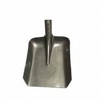 Лопата совковая скругленная рельсовая сталь без черенка, изображение 2