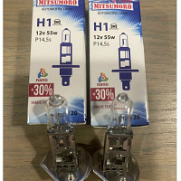 Лампа H1 12V 55W MITSUMORO, изображение 1