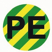 Наклейка РЕ (d20мм) EKF PROxima, изображение 1
