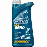 Моторное масло Mannol Agro 2Т (1 л.), 7206, изображение 1