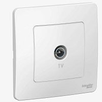 Коннектор TV СП BLANCA бел. SchE BLNTS000011, изображение 1
