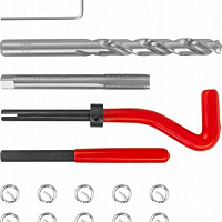 Набор для восстановления резьбы М12х1.75, 15пр TRIS12175, изображение 1