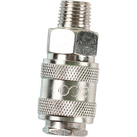 Соединение быстросъем. МАМА нар. резьба 1/4" (сталь) ECO, изображение 1
