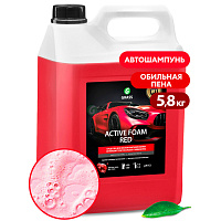 GRASS Автошампунь бесконтактной мойки "Active Foam Red", 1кг, изображение 1