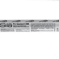 Sila PRO PU Sealant HM 600 BLACK,герметик полиуретан.высокомод,черн. RAL 9005, 600мл, изображение 1